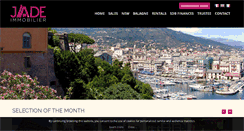 Desktop Screenshot of jadeimmobilier.fr